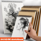 Kraft Paper Sketchbook by HGS