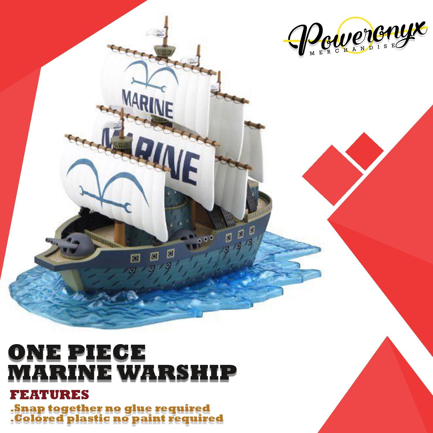 One Piece Marine Warship Action Figure Assemble Lazada Ph