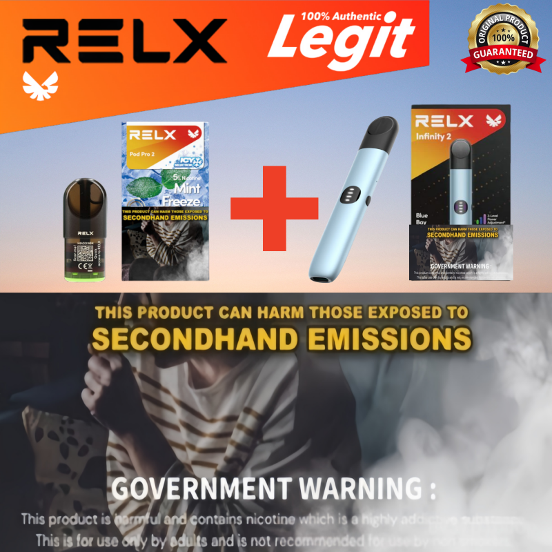 Shop Relx Classic Infinity Refillable Pods Cheap  Fast & Easy | Lazada  Philippines