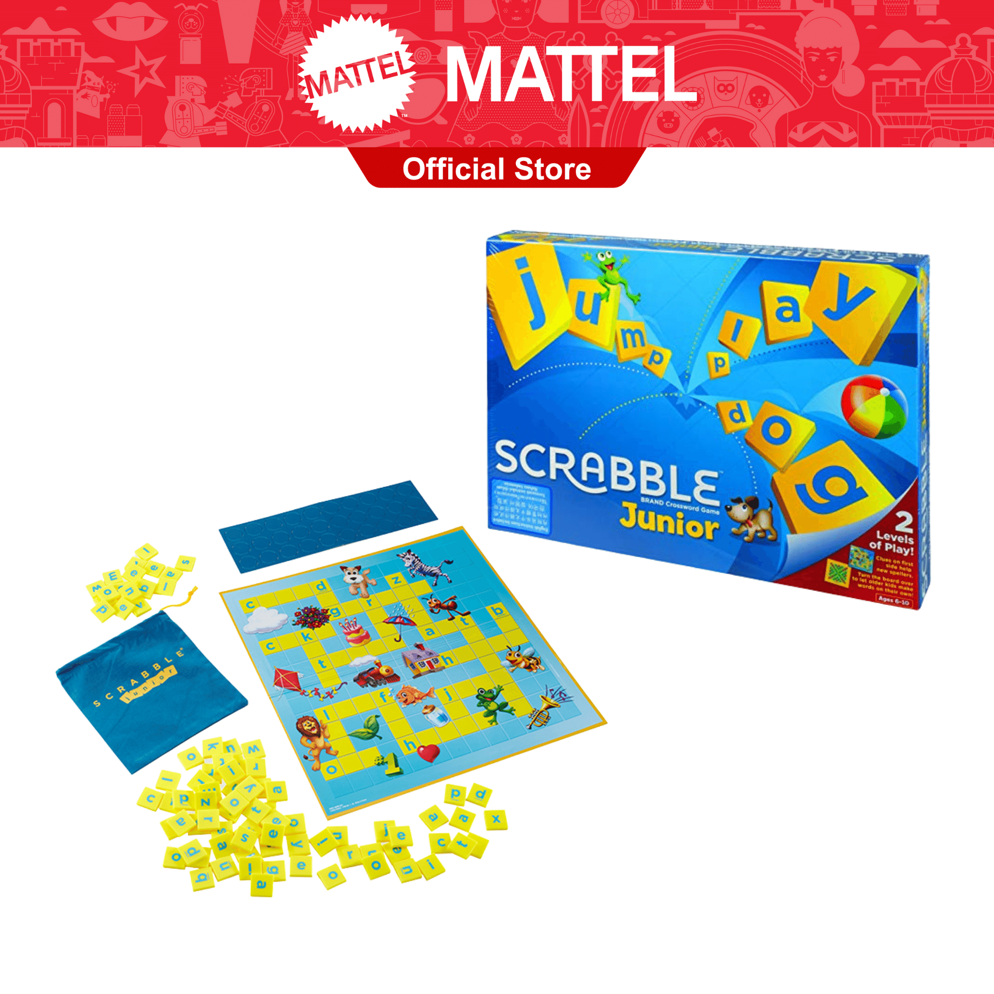 Mattel Games - Scrabble Original English [Y9592]: Buy Online at Best Price  in Egypt - Souq is now