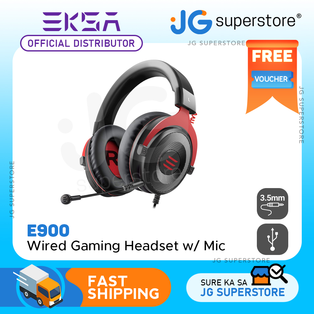 Eksa e900 wired 2024 stereo gaming headset