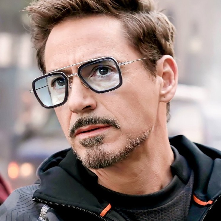 Tony Stark Iron Man Sunglasses Vintage Metal Frame shades for men | Lazada  PH