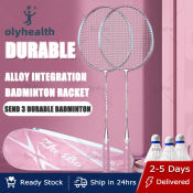 "Light and Durable Badminton Racket Set for Fitness Sports"