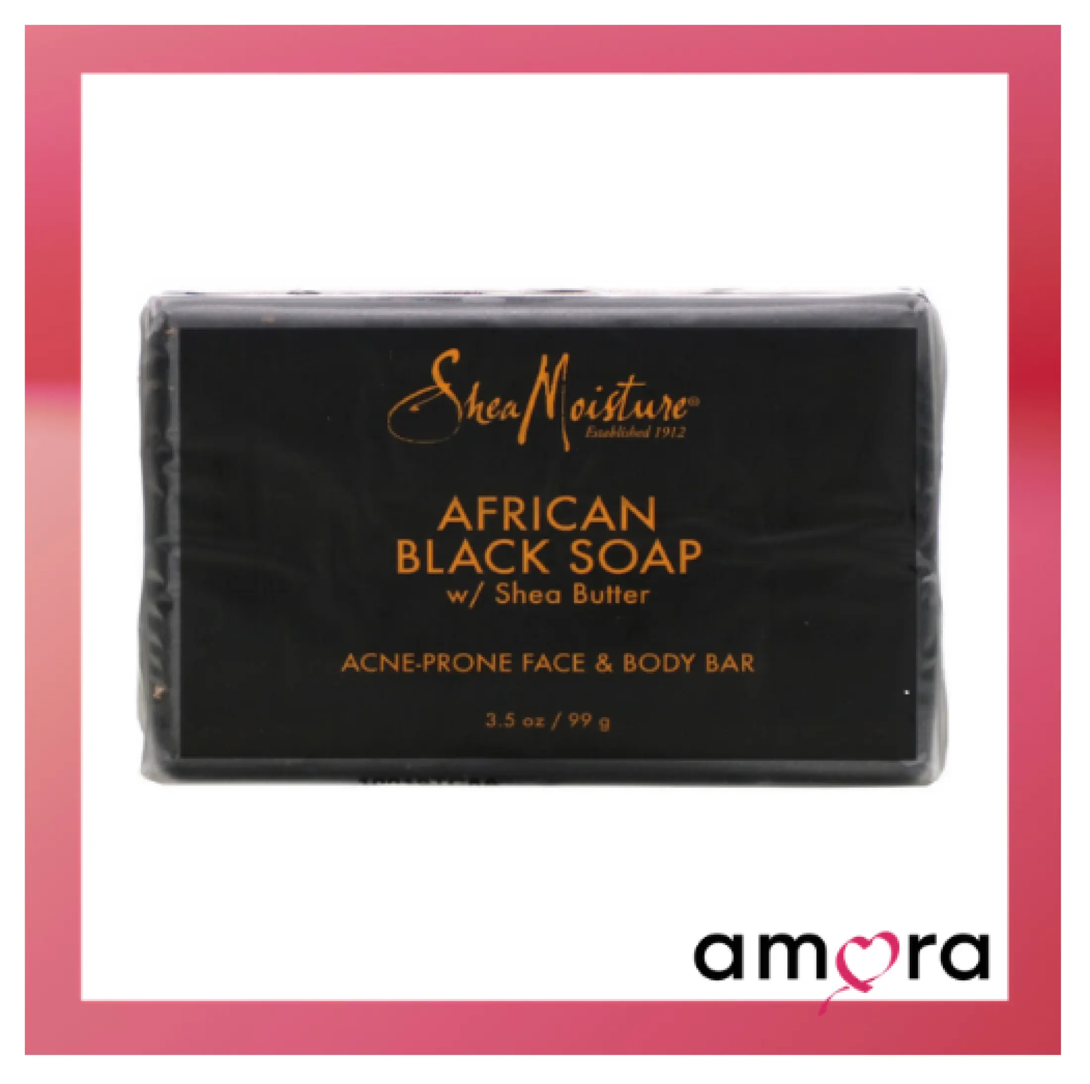 shea moisture african black soap acne prone face & body bar