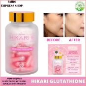 Hikari Glutathione Capsule: Whitening & Sunblock for Japan Skin