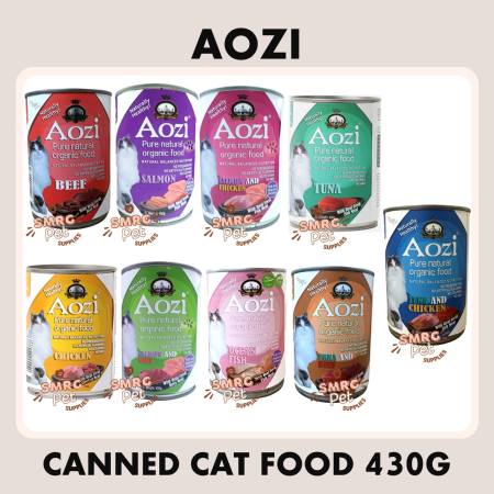 Aozi Pure Natural Organic Wet Cat Food in Can 430g