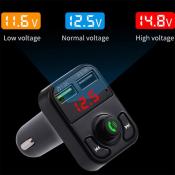 Bluetooth Handsfree Car Kit with Quick Charge Dual USB Charger
