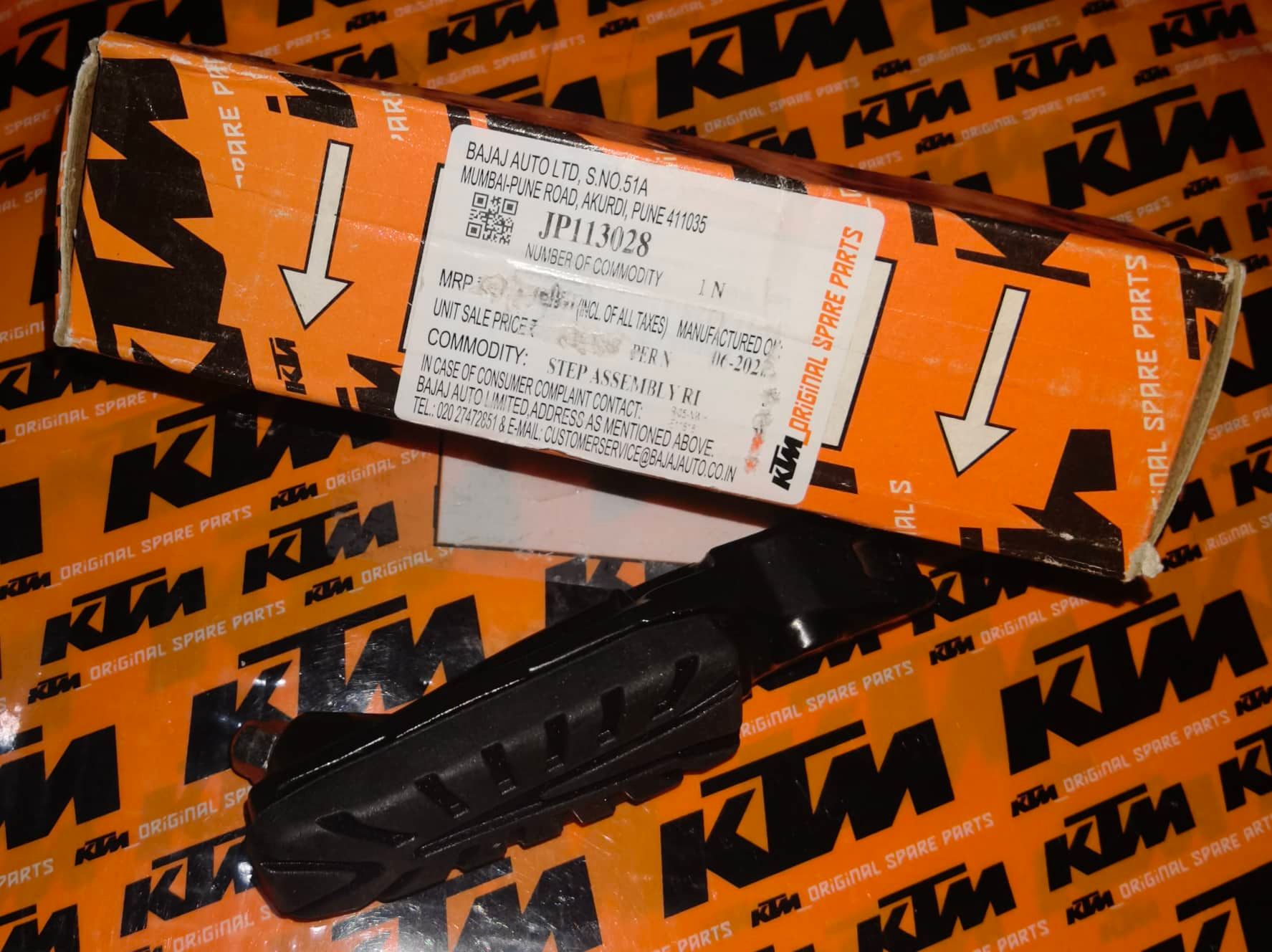 JP113028 Foot Rest for Front Right Fit for KTM and RC 200 AND 390