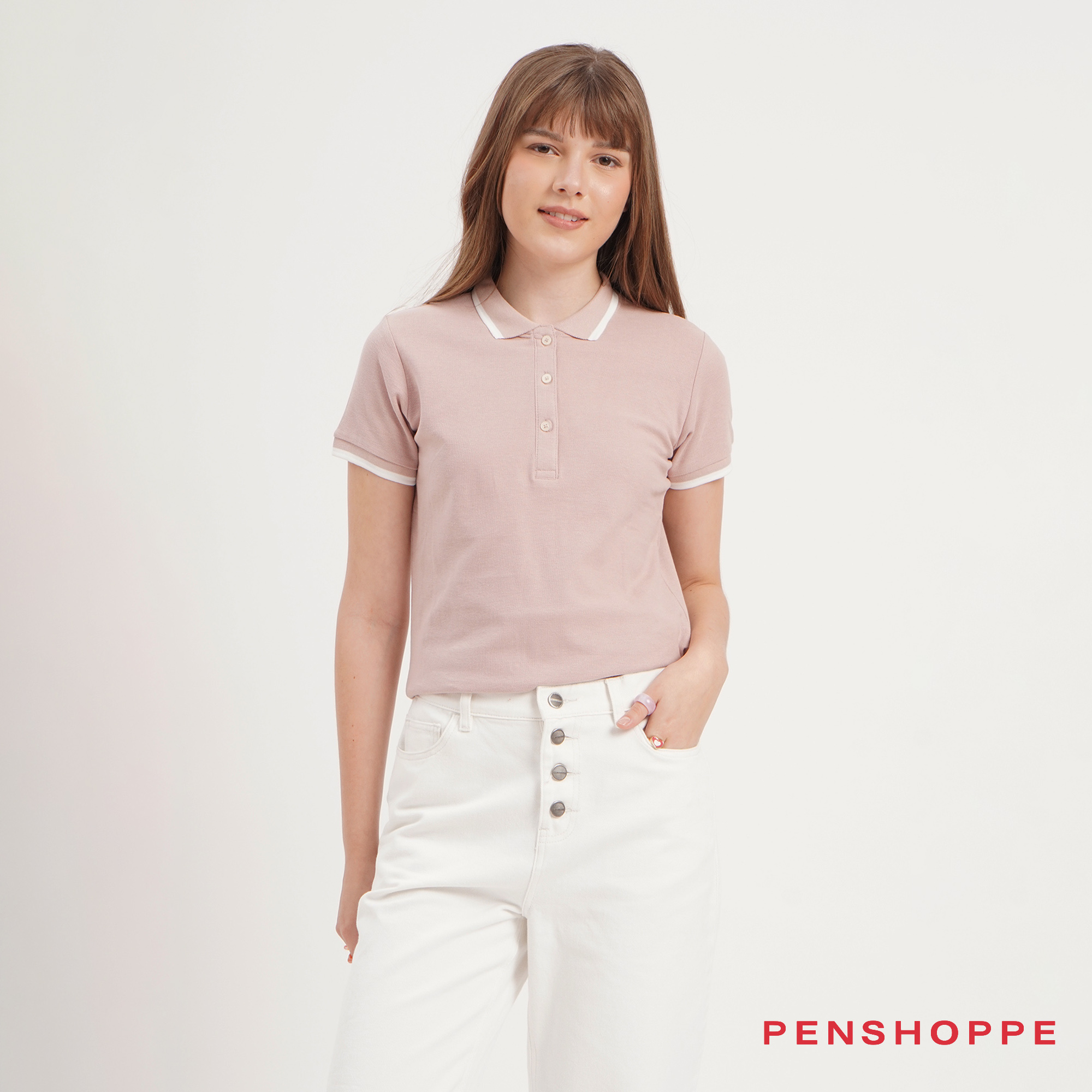 Penshoppe polo clearance shirt for female