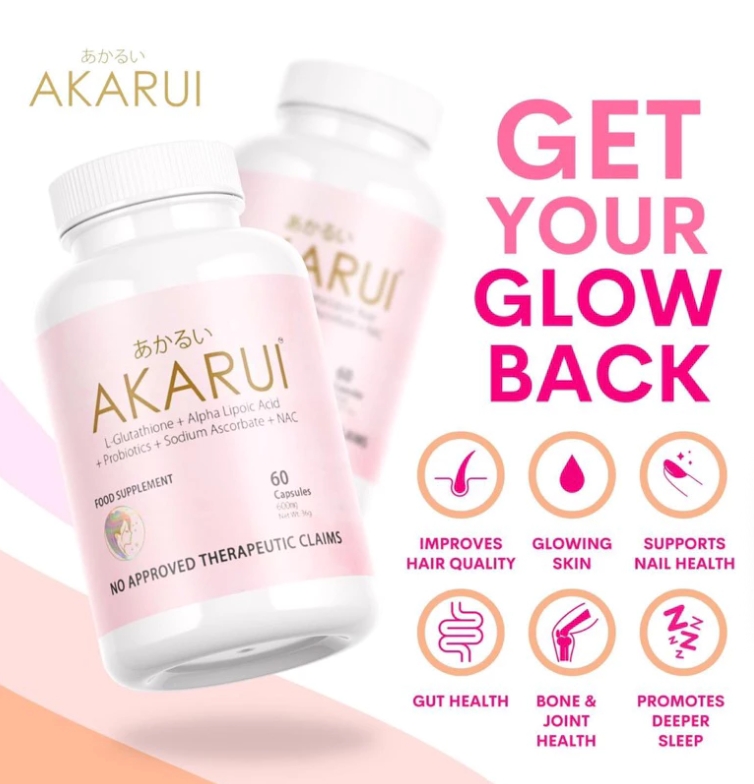 Shop Akarui Glutathione Collagen Original Online with Best Discounts and  Low Prices