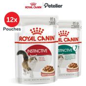 Royal Canin Instinctive 7+ Wet Cat Food, 12 Pouches