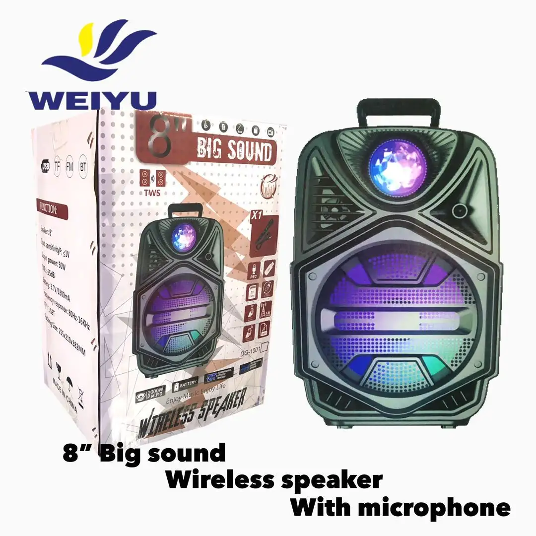 big bluetooth speaker with microphone