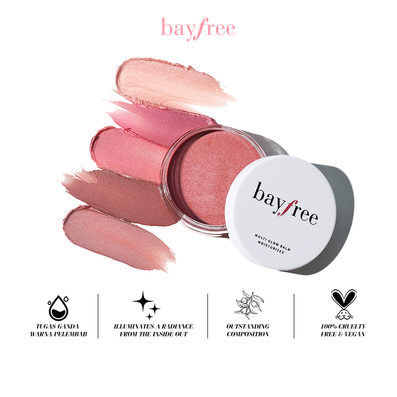 Discount on KIMUSE  shoes - SKU: Bayfree Multi Glow Balm Cheek Highlight Blusher Multi-Use Brighten Face MakeUp