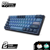 RK61 Plus RGB Hot Swappable Mechanical Keyboard by Royal Kludge