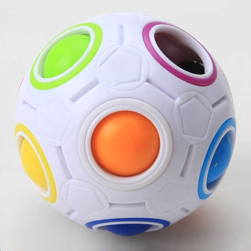 Rubik quả bóng cầu vồng Rainbow Ball Magic Ball màu sắc đẹp