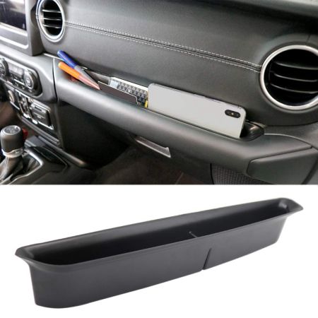 Grab Tray Passenger Storage Tray Organizer for 2018-2019 Jeep Wrangler JL Jlu & 2020 Jeep Gladiator JT Grab Handle Accessory Box