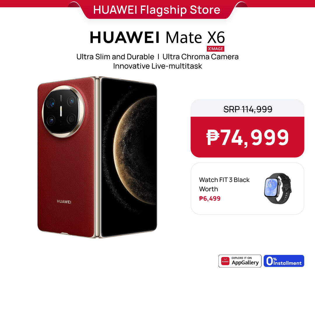 HUAWEI Mate X6 Smartphone / Ultra Slim and Durable / Ultra Chroma Camera / Innovative Live-multitask