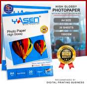 Yasen A4 High Gloss Photo Paper 180gsm, 20 Sheets