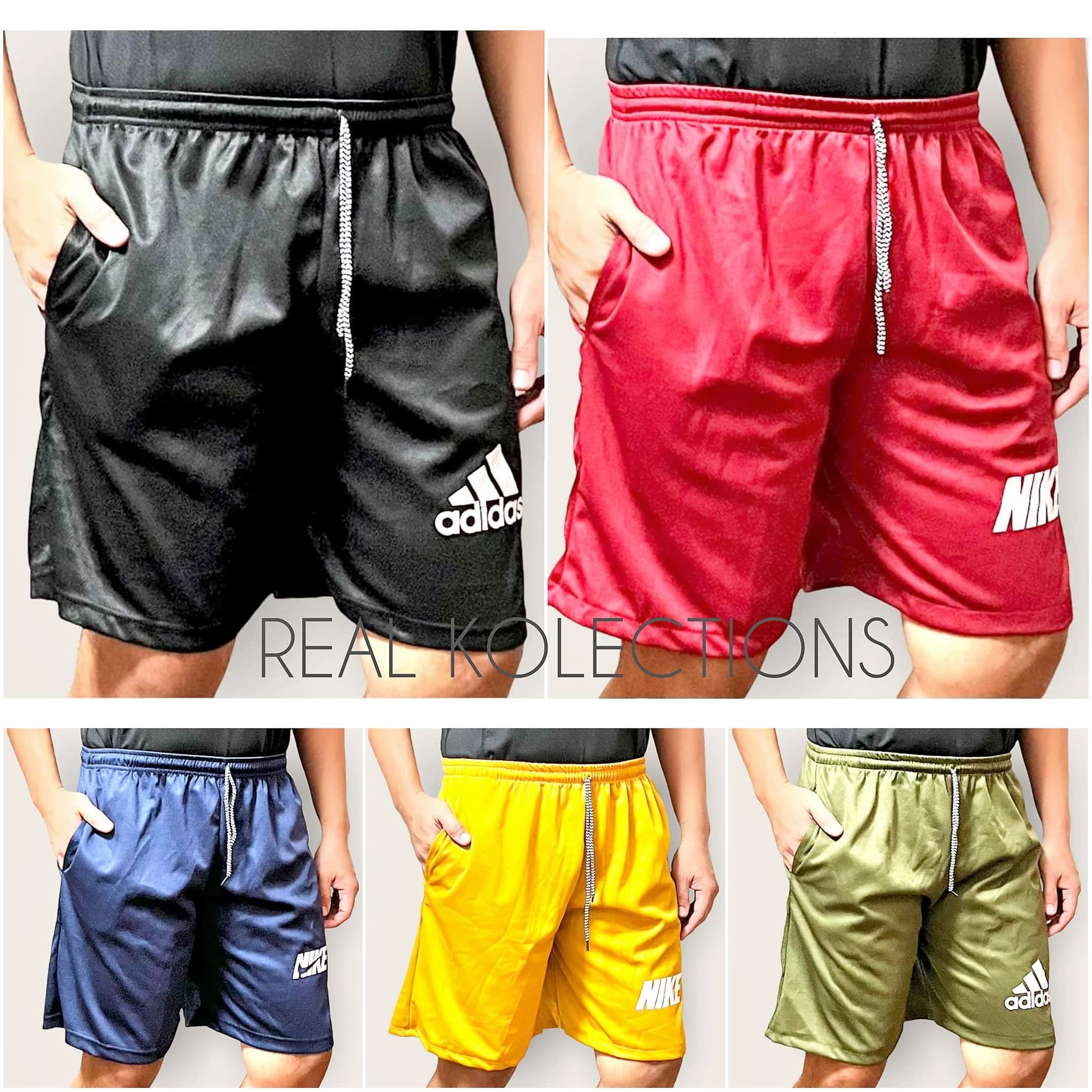 PLAIN JERSEY SHORTS FOR MEN WITH POCKET | Lazada PH