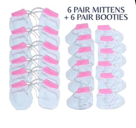 Baby Essentials 0-5 months Mittens and Booties Set