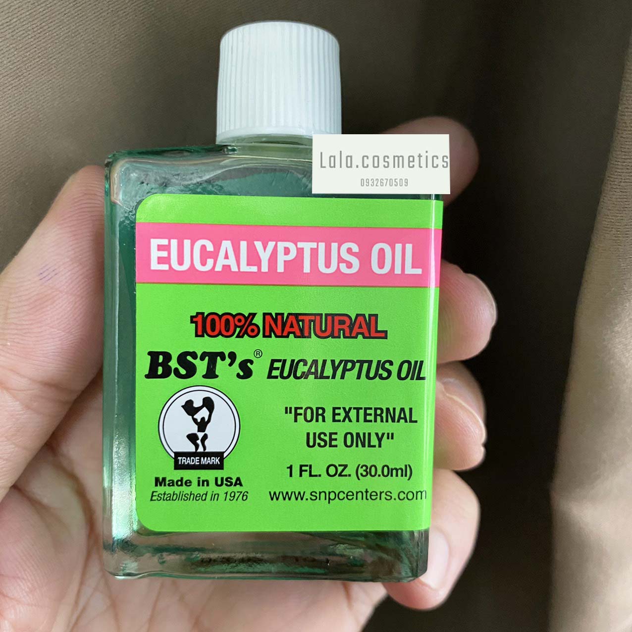 HCMDầu khuynh diệp Mỹ BST s Eucalyptus Oil của chai 30ml