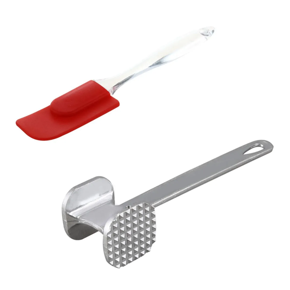 1 Pcs Spatula Cake Mixer Cooking Baking Mixer Scraper 1 Pcs Loose Tenderizers Meat Hammer Pounders Knock Sided Lazada
