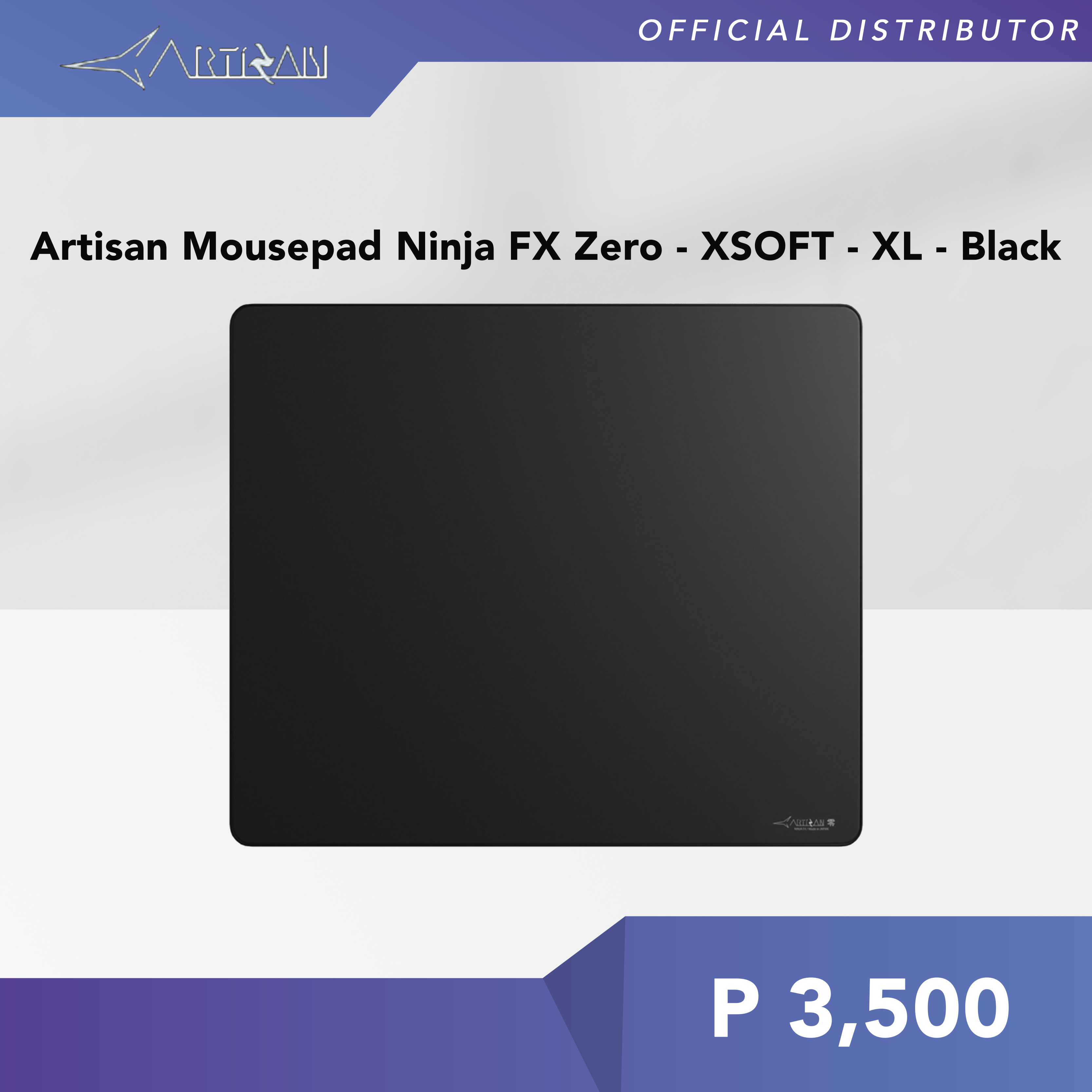 artisan紫電改v2 xsoft橙XL ARTISAN Gaming Mouse Pad NINJA FX Shidenkai V2 Black White