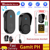 Waterproof Wireless Doorbell with 320M Range and 38 Songs