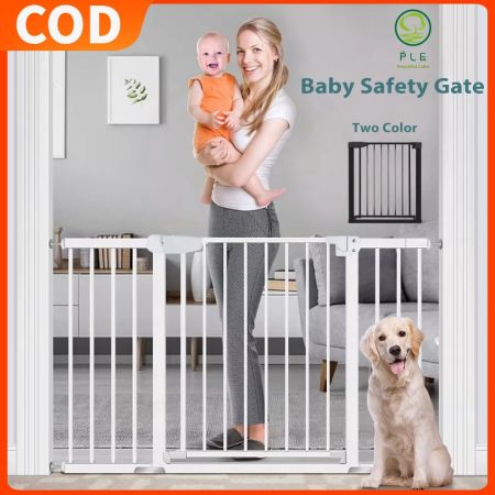 Super Wide One Hand Open Baby Safety Gate Fence