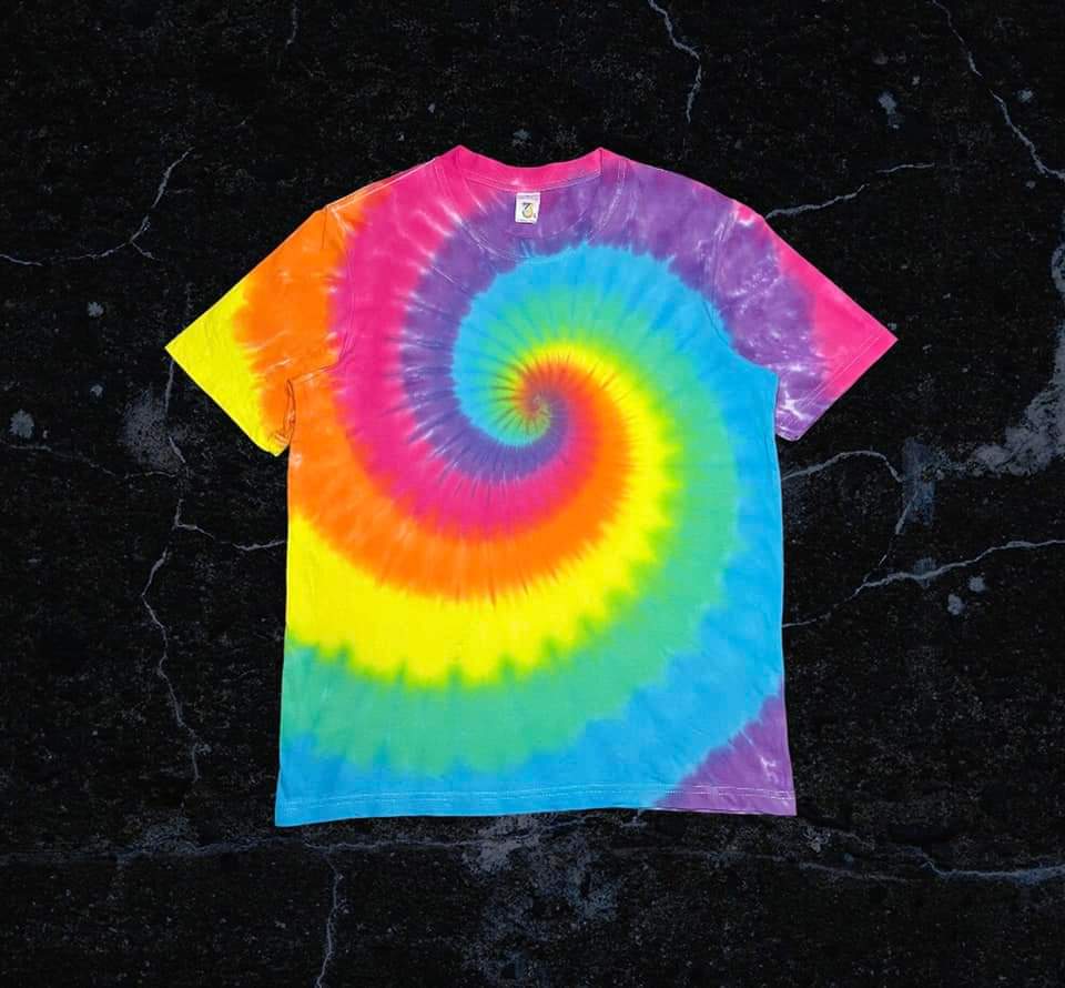 Pastel Rainbow Tie Dye Shirt