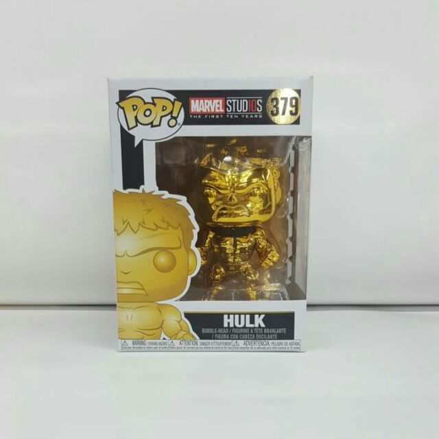 Funko POP! Marvel Hulk Gold Chrome 