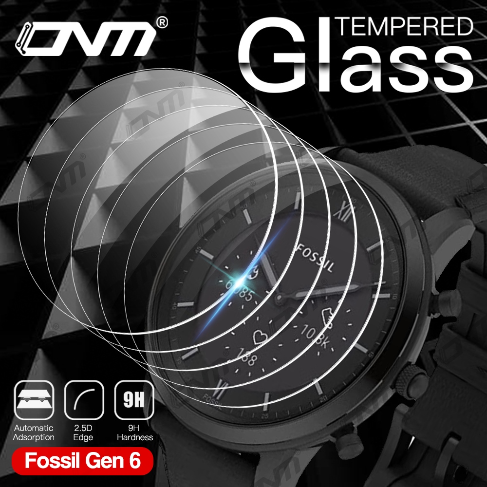 VPrime Edge To Edge Tempered Glass for Lv Fossil Gen 5 Garrett HR