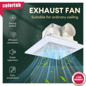 Colorlab Silent Kitchen & Bathroom Ceiling Exhaust Fan