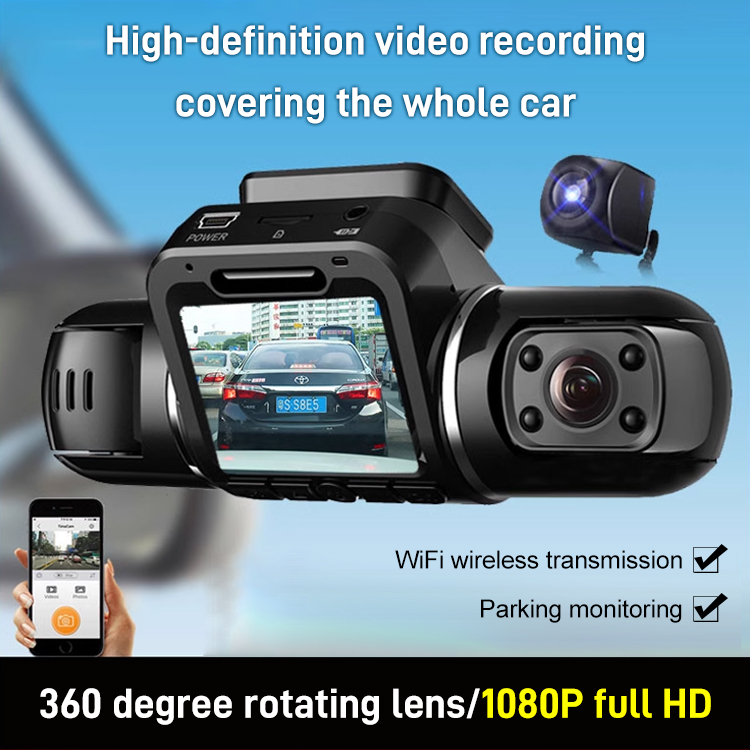 AOL16UZF Highdefinition front and rear reversing image recorder with simultaneous display Presyo 1,765 Piso*Libreng Shipping