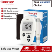 Sinocare Safe-Accu Blood Glucose Monitor Kit for Diabetes