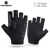 ROCKBROS Half Finger Cycling Gloves - Shockproof, Breathable, Outdoor