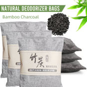 Activated Bamboo Charcoal Air Purifying Bags - Car & Home