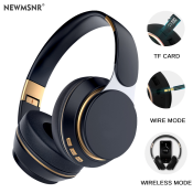 Newmsnr 24H Play Stereo Bluetooth Headphones with Noise Cancellation