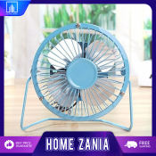 Zania Stainless Steel Blade Mini Desk Fan