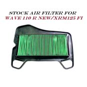 STOCK AIR FILTER FOR WAVE110R NEW/XRM125 Fi