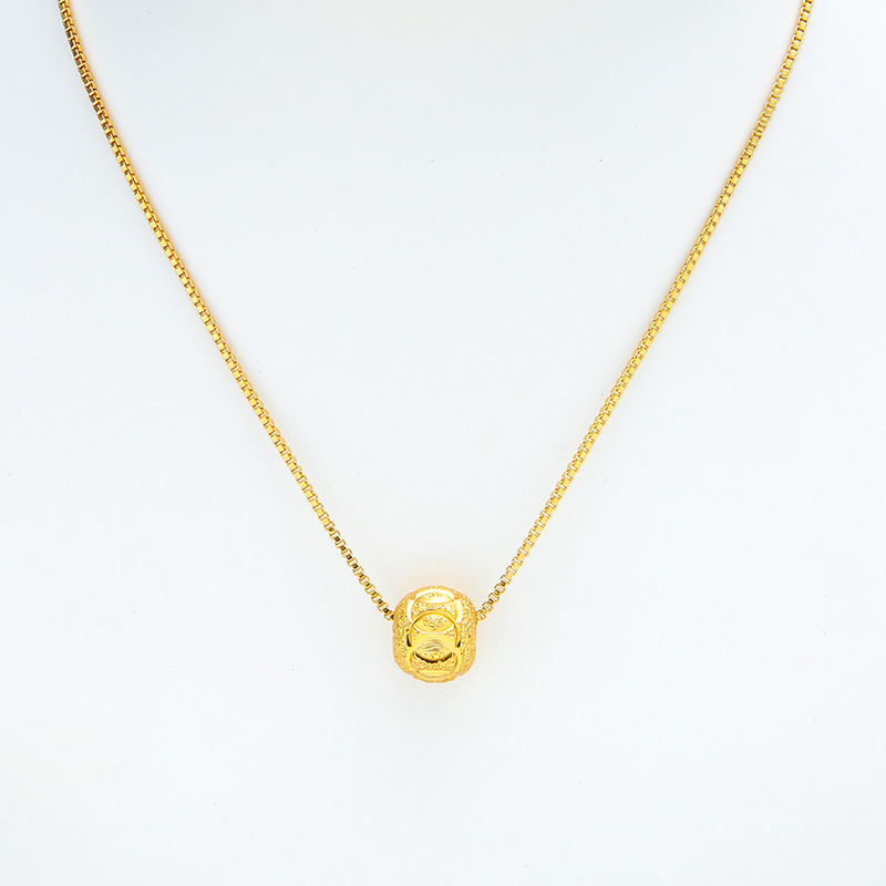 pendant gold necklace for women