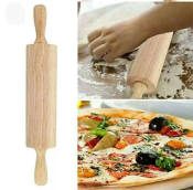 Rolling Pin Solid Wood Wooden Pressing Stick
