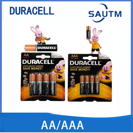 DURACELL Alkaline Batteries, 12 Pack