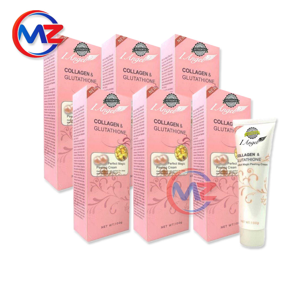 nature beauty collagen and glutathione magic peeling cream Set of 2 Pcs )