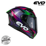 EVO XT-300 Renegade Dual Visor Helmet - Clear Lens Included