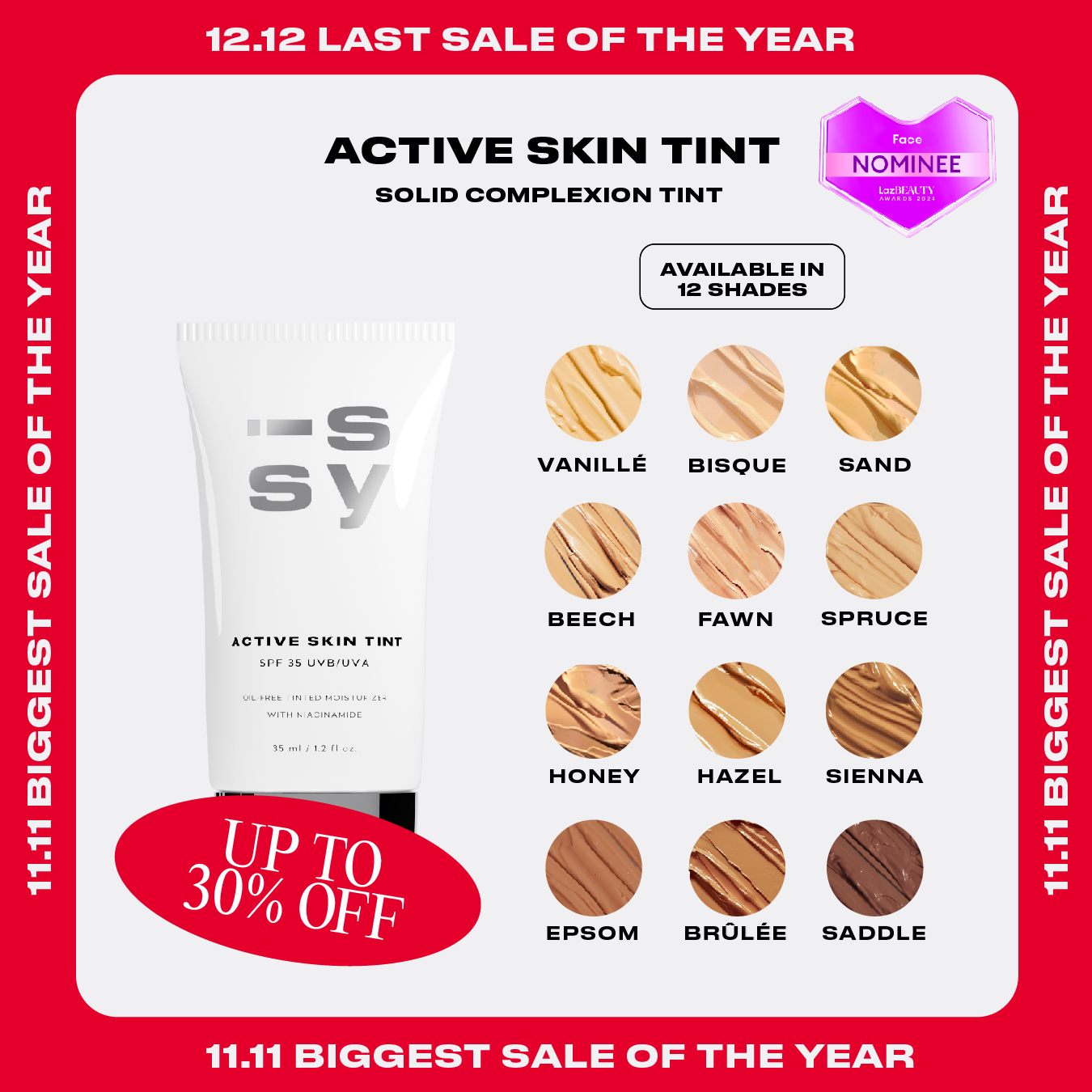 Discount on Issy & Co.  shoes - SKU: Issy Active Skin Tint Spf 35