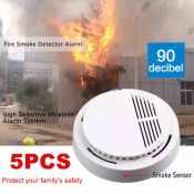 All-Round Smoke Fire Detector for Home and Commercial Safety