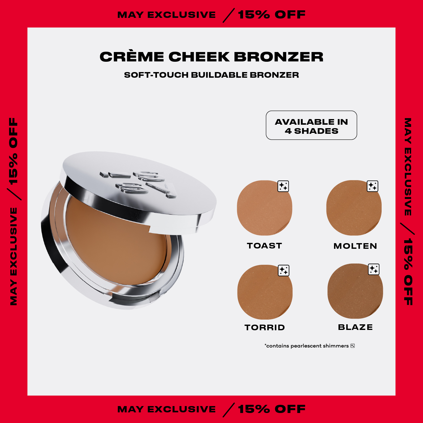 Discount on Issy & Co.  shoes - SKU: Issy Creme Cheek Bronzer