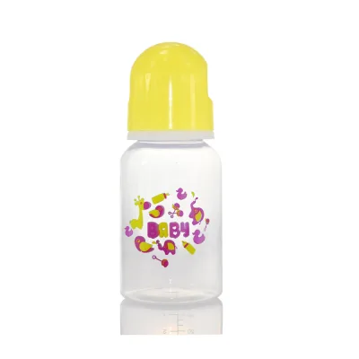 Baby Bottle BPA Free Formula and Breast Milk Storage Bottles with Slow Flow Nipple 125ML (1)