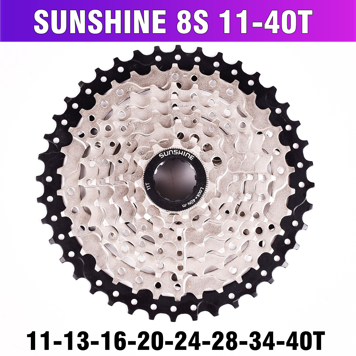 Sunshine 10 Speed Bike Cassette 11-36/11-40/11-42T MTB  Fits Shimano 10S New Hot
